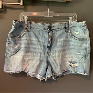 Aerie jean shorts